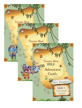 Treasure Hunt Bible Adventure Guides